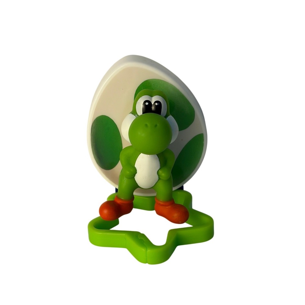 McDonalds Super Mario Galaxy Happy Meal Toys #5 Yoshi [Figure only]
